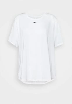Nike Performance ONE PLUS - Basic T-shirt - White/black