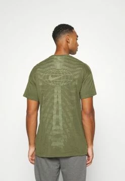 Nike Performance BURNOUT - Sports T-shirt - Rough Green/(black) -Nike Performance store 3c34e167b09f4ffcadb4d7aad2e51f36