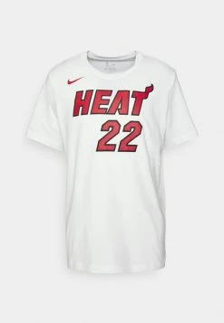 Nike Performance NBA JIMMY BUTLER MIAMI HEAT NAME & NUMBER TEE - Club Wear - White -Nike Performance store 3c8cc4cff1074e57a83d2acaeeb4ac84