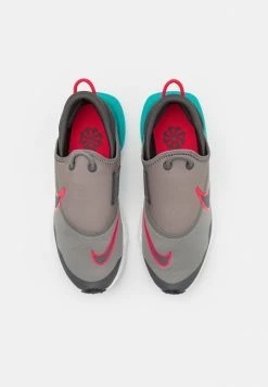 Nike Performance REACT FLOW GS UNISEX - Neutral Running Shoes - Flat Pewter/siren Red/medium Ash/washed Teal -Nike Performance store 3d08f6af868e48078b41c0eb0c69552f