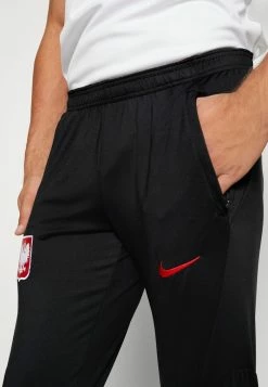 Nike Performance POLSKA STRIKE PANT - Tracksuit Bottoms - Black/sport Red -Nike Performance store 3ddec6239cb34911b92367887458fdc3