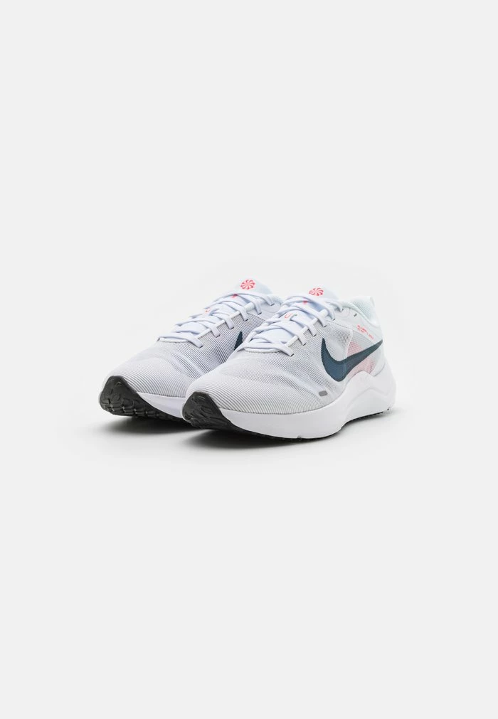 Nike Performance DOWNSHIFTER 12 - Neutral Running Shoes - White/valerian Blue/light Crimson/black/barely Green 2 Nike Performance DOWNSHIFTER 12 - Neutral Running Shoes - White/valerian Blue/light Crimson/black/barely Green - Image 2