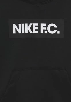 Nike Performance FC LIBERO HOODIE UNISEX - Sweatshirt - Black/white -Nike Performance store 3e326af327b5401e88ad7f84b50f198a