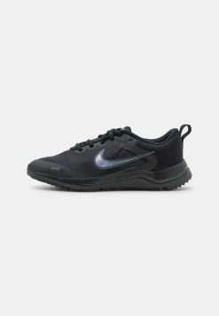 Nike Performance DOWNSHIFTER UNISEX - Neutral Running Shoes - Black/light Smoke Grey/dark Smoke Grey