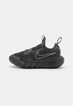 Nike Performance FLEX RUNNER 2 PSV UNISEX - Neutral Running Shoes - Black/flat Pewter/anthracite/photo Blue