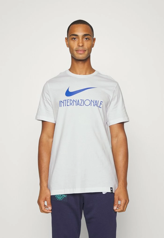 Nike Performance INTER MAILAND TEE - Club Wear - White 1 Nike Performance INTER MAILAND TEE - Club Wear - White