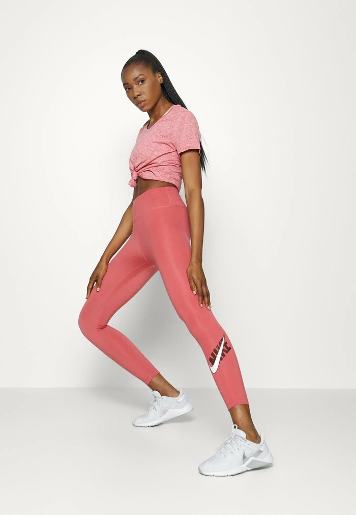 Nike Performance TIGHTS ONE DF ICNCLSH GRX - Leggings - Archaeo Pink 2 Nike Performance TIGHTS ONE DF ICNCLSH GRX - Leggings - Archaeo Pink - Image 2