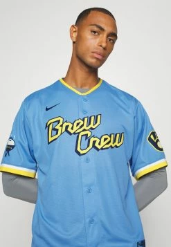 Nike Performance MLB MILWAUKEE BREWERS OFFICIAL REPLICA - Club Wear - Beyond Blue -Nike Performance store 3fab666feb984b5fb5430783ec1ad821