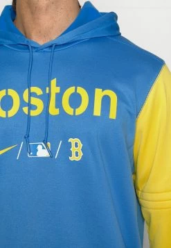 Nike Performance MLB BOSTON RED SOX CITY CONNECT THERMA HOODIE - Hoodie - Pacific Blue/midwest Gold -Nike Performance store 4068d290fcbd4d2689f083f9a48a47b2