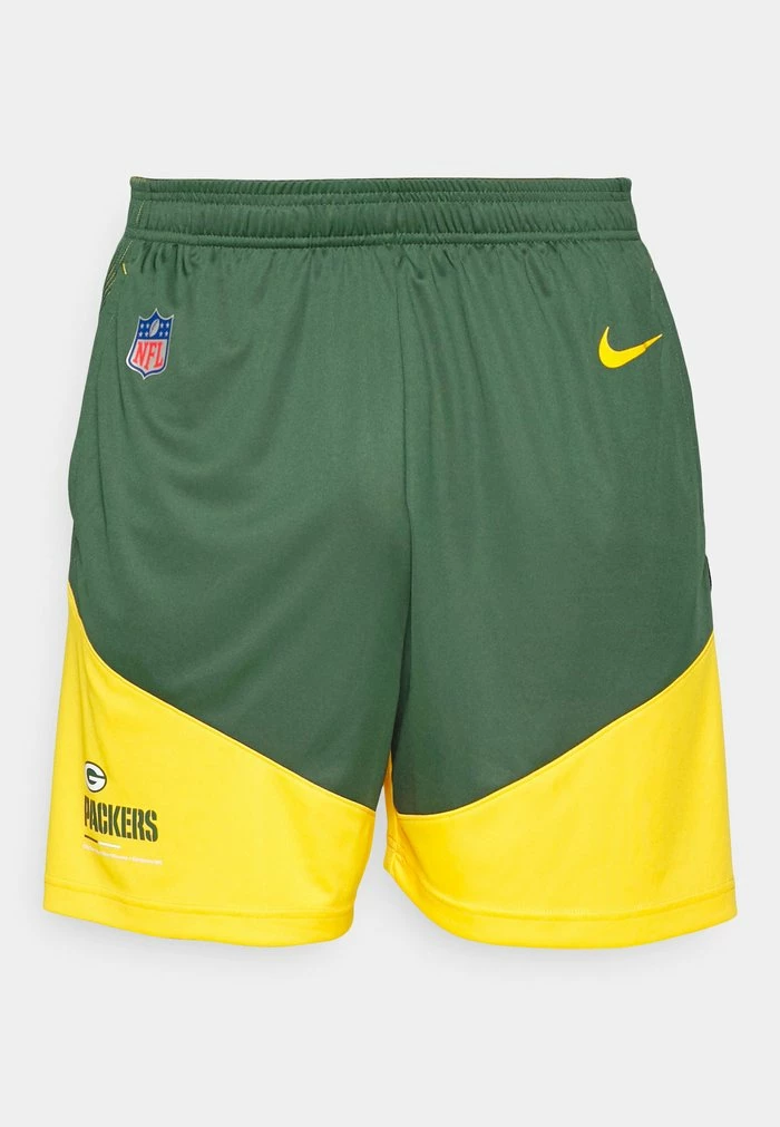Nike Performance NFL GREEN BAY PACKERS MENS DRI-FIT SHORT - Sports Shorts - University Gold 4 Nike Performance NFL GREEN BAY PACKERS MENS DRI-FIT SHORT - Sports Shorts - University Gold - Image 4