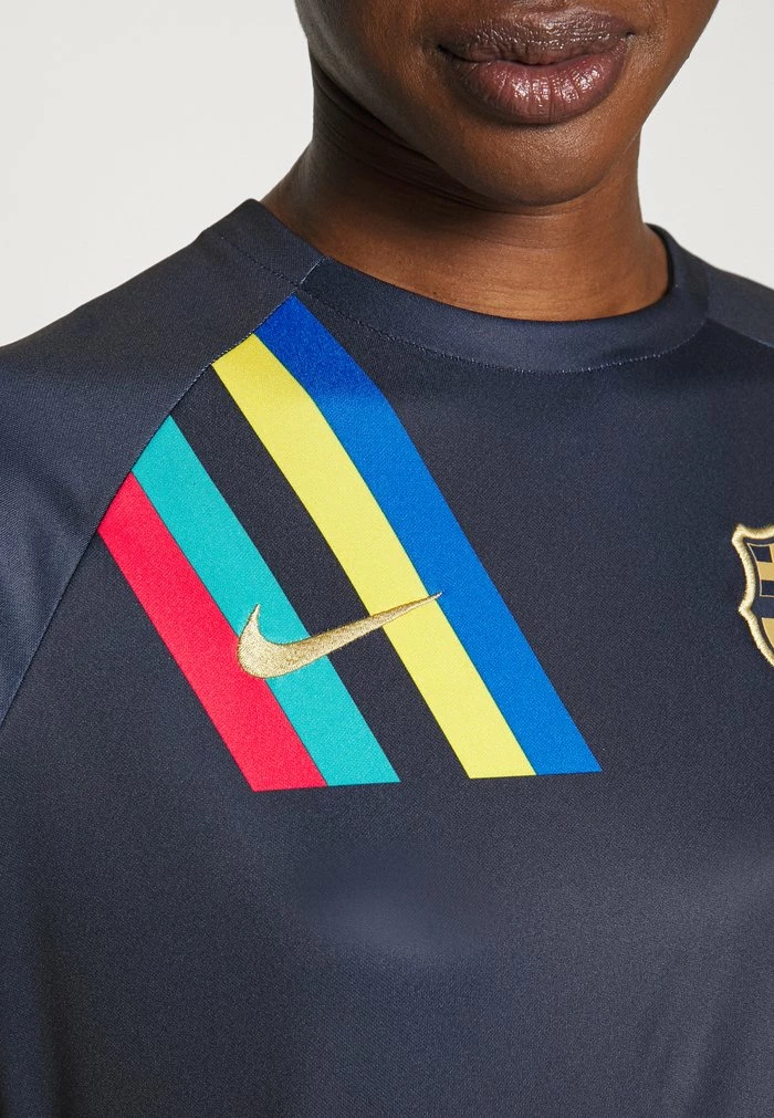 Nike Performance FC BARCELONA TOP PREMATCH AWAY - Club Wear - Obsidian/club Gold 6 Nike Performance FC BARCELONA TOP PREMATCH AWAY - Club Wear - Obsidian/club Gold - Image 6