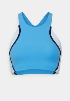 Nike Performance BRA - Medium Support Sports Bra - Coast/light Marine -Nike Performance store 40b9bb5f5455415e9f2b8156541c1ee6