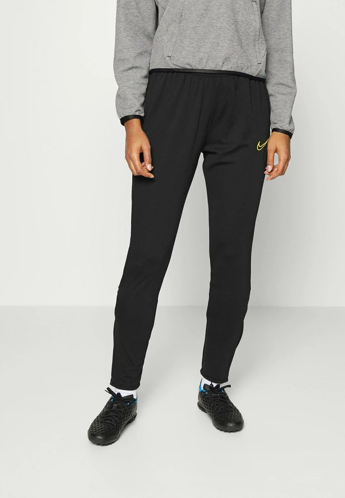 Nike Performance ACADEMY - Tracksuit Bottoms - Black/laser Orange 1 Nike Performance ACADEMY - Tracksuit Bottoms - Black/laser Orange