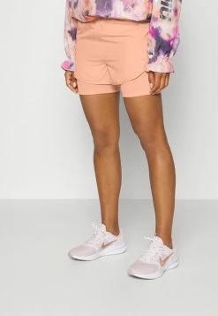 Nike Performance TEMPO LUXE SHORT - Sports Shorts - Light Madder Root/atmosphere/reflective Silver