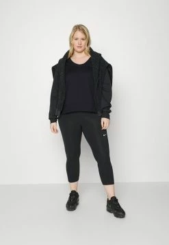 Alternative view of Nike Performance Long Sleeved Top - Black/(reflective Silver)