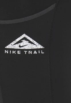 Nike Performance W NK EPIC LUXE SHORT TRAIL - Leggings - Black/moke Grey -Nike Performance store 41332298a6b5483bab0f91b4ddd00f82
