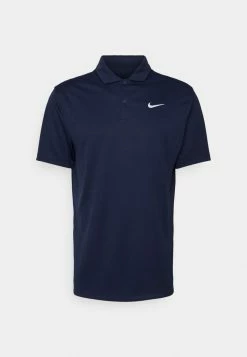 Nike Performance SOLID - Polo Shirt - Obsidian/white -Nike Performance store 419e7d0415984e86a525e0b8d37d59b4