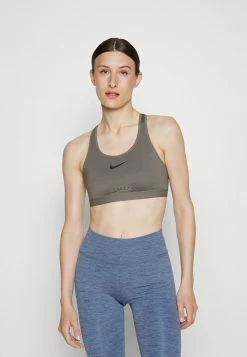 Nike Performance BRA - High Support Sports Bra - Cave Stone/ironstone/black