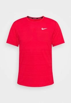 Nike Performance MILER - Sports T-shirt - University Red/reflective Silver -Nike Performance store 41e9434ddfd4455ba7bb05ef1504311a