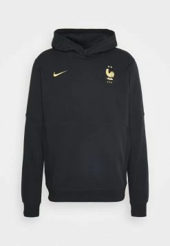 Nike Performance FRANCE FFF TRAVEL HOODIE - National Team Wear - Black/metallic Gold -Nike Performance store 42276f6758d4487ca7db808d0f25891a