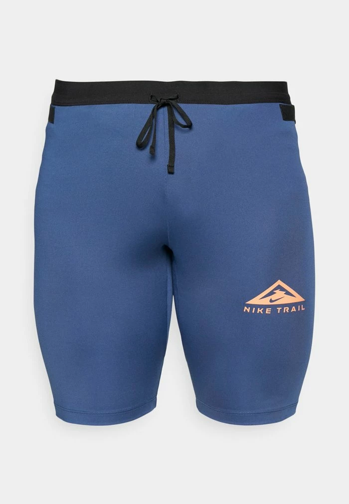 Nike Performance TRAIL HALF - Leggings - Mystic Navy/ashen Slate/orange Trance 5 Nike Performance TRAIL HALF - Leggings - Mystic Navy/ashen Slate/orange Trance - Image 5