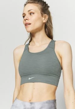 Nike Performance BRA - Medium Support Sports Bra - Smoke Grey -Nike Performance store 433c543578ec47aabcc85ef707d23a96