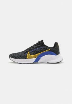 Nike Performance W SUPERREP GO 3 NN FK - Training Shoe - Black/yellow Ochre/dark Smoke Grey/lapis/doll