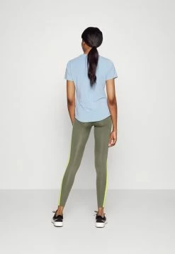 Nike Performance ONE - Leggings - Medium Olive/worn Blue/atomic Green/white -Nike Performance store 4360c956fa644d749af35f68cfe035da