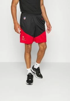 Nike Performance NFL SAN FRANCISCO 49ERS MENS DRI FIT SHORT - Sports Shorts - Black/gym Red