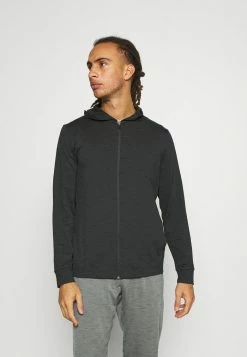 Nike Performance Zip-up Sweatshirt - Off Noir/black