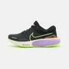 Nike Performance ZOOMX INVINCIBLE RUN FK 2 - Neutral Running Shoes - Black/ghost Green/lilac/peach Cream/sail/anthracite