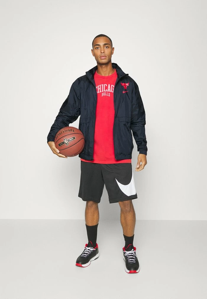 Nike Performance NBA CHICAGO BULLS TRACK JACKET - Training Jacket - Black/university Red 2 Nike Performance NBA CHICAGO BULLS TRACK JACKET - Training Jacket - Black/university Red - Image 2