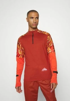 Nike Performance TRAIL - Sports T-shirt - Rugged Orange/mantra Orange/habanero Red -Nike Performance store 44cb6b132334447fa957c934738c5bbb