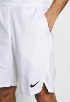 Nike Performance VICTORY SHORT - Sports Shorts - White/black -Nike Performance store 459a1f4cd92f426d90f05682d010e4e1