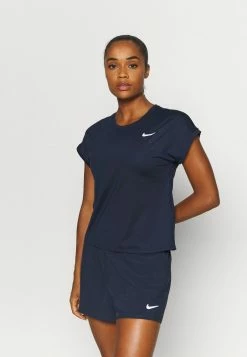 Nike Performance VICTORY - Sports T-shirt - Obsidian/white