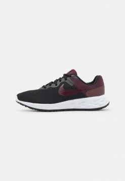 Nike Performance W NIKE REVOLUTION 6 NN - Neutral Running Shoes - Black/dark Beetroot/archaeo Pink/metallic Mahogany/white