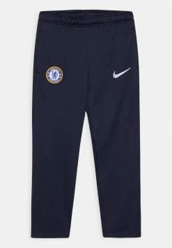 Nike Performance CHEALSEA LONDON ACADEMY - Tracksuit Bottoms - Obsidian/white