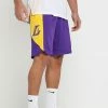 Nike Performance NBA LA LAKERS SHORT - Sports Shorts - Field Purple/amarillo/black