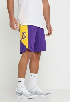 Nike Performance NBA LA LAKERS SHORT - Sports Shorts - Field Purple/amarillo/black