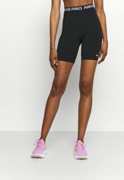 Nike Performance 365 SHORT HI RISE - Leggings - Black