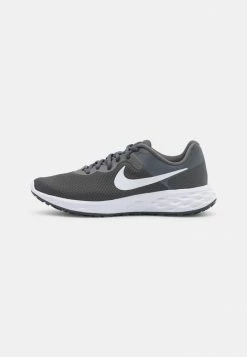 Nike Performance REVOLUTION 6 NN - Neutral Running Shoes - Iron Grey/white/smoke Grey/black/light Smoke Grey
