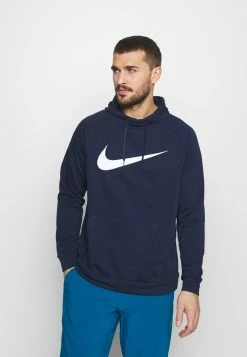 Nike Performance Hoodie - Obsidian/white