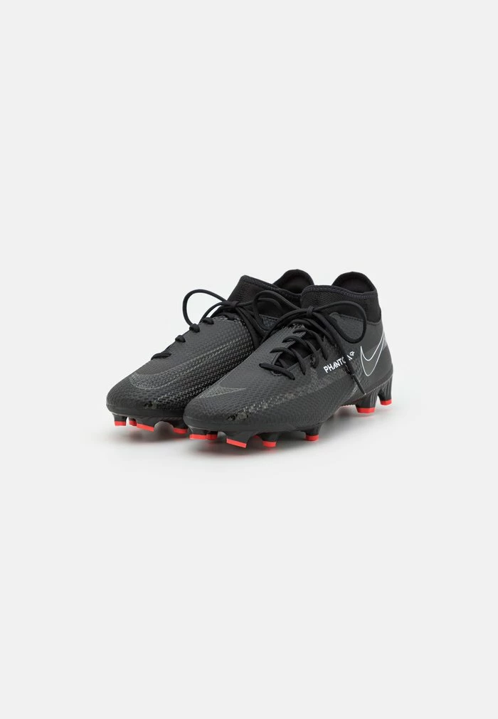 Nike Performance PHANTOM GT2 ACADEMY DYNAMIC FIT FG/MG - Moulded Stud Football Boots - Black/dark Smoke Grey/summit White 2 Nike Performance PHANTOM GT2 ACADEMY DYNAMIC FIT FG/MG - Moulded Stud Football Boots - Black/dark Smoke Grey/summit White - Image 2