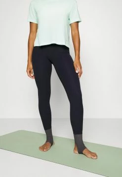 Nike Performance LUXE 7/8 - Leggings - Black/medium Ash