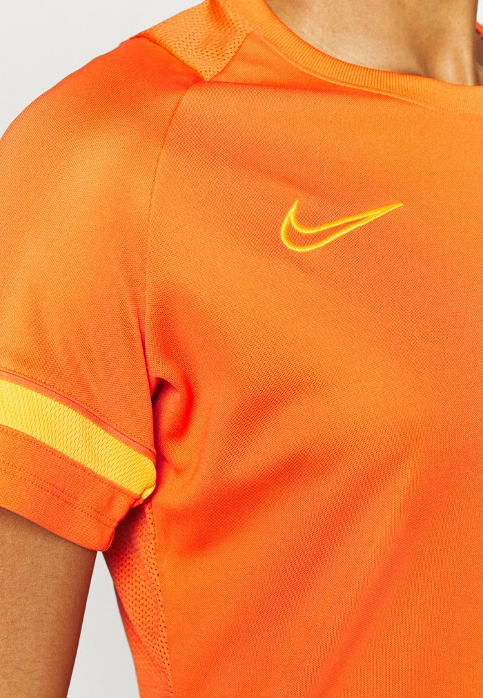 Nike Performance ACADEMY - Sports T-shirt - Orange/total Orange 6 Nike Performance ACADEMY - Sports T-shirt - Orange/total Orange - Image 6