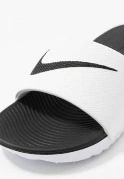 Nike Performance KAWA SLIDE UNISEX - Pool Slides - White/black -Nike Performance store 47406ece434e465cbba831900a4d3c32