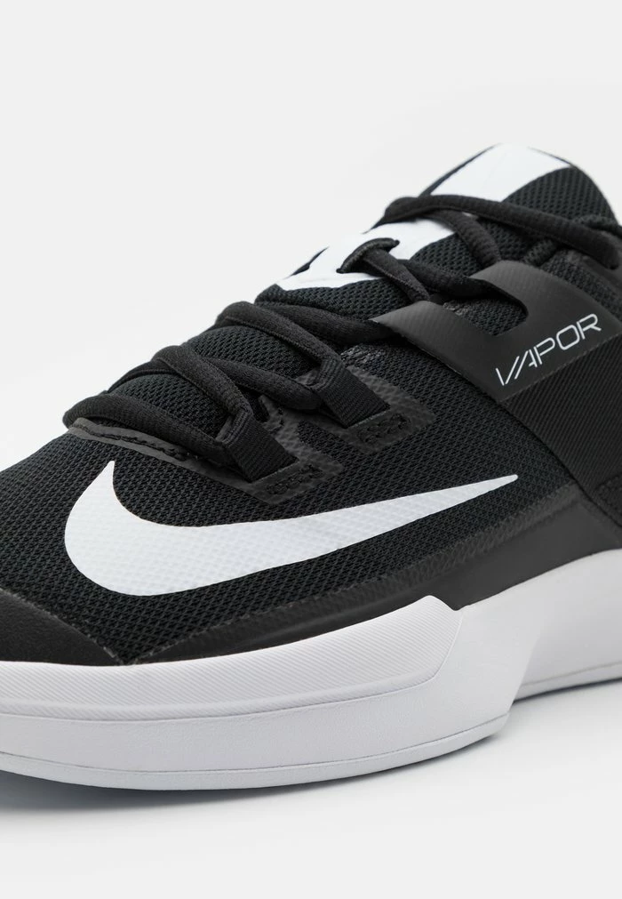 Nike Performance VAPOR LITE CLAY - Clay Court Tennis Shoes - Black/white 6 Nike Performance VAPOR LITE CLAY - Clay Court Tennis Shoes - Black/white - Image 6