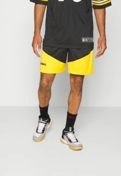 Nike Performance NFL PITTSBURGH STEELERS MENS DRI-FIT SHORT - Swimming Shorts - Black/university Gold