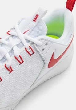 Nike Performance HYPERACE 2 UNISEX - Handball Shoes - White/red -Nike Performance store 47ab7279b2b04c188f037f8befc292a9