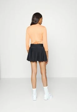 Nike Performance COURT ADVANTAGE SKIRT PLEATED - Sports Skirt - Black/white -Nike Performance store 483d4828cc3346119624d9a650dc5015